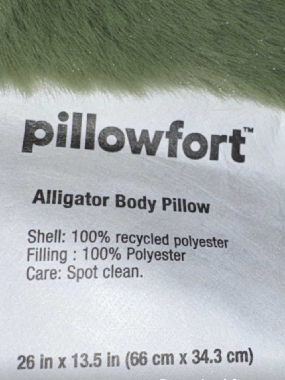 Pillowfort Alligator Bed Plush Pillow + Room Essentials Throw - Green NWT - Picture 6 of 6